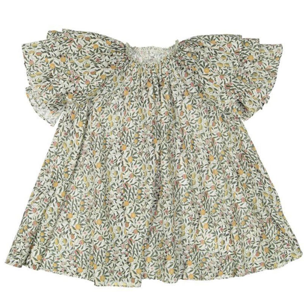 JNBY Print Ruffle Sleeves Dress